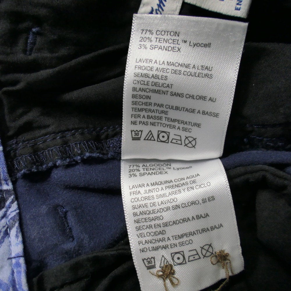 Tommy Bahama Mens Boracay Shorts 32 Navy Chino Coastal Casual Hamptons Nautical - Picture 7 of 10